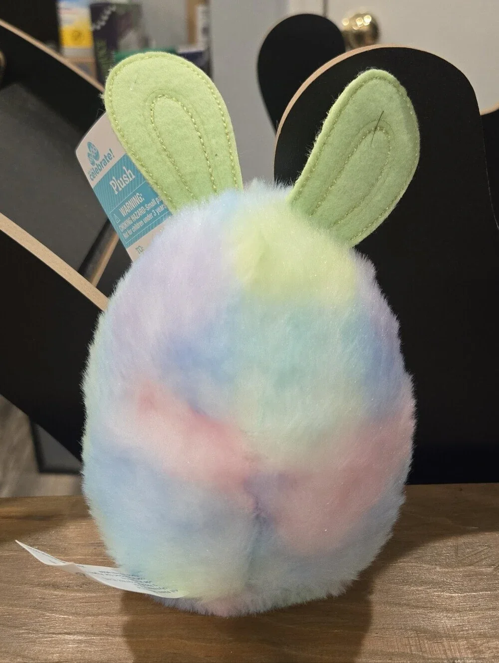 Celebrate Plush Pastel Easter Bunny Plush New